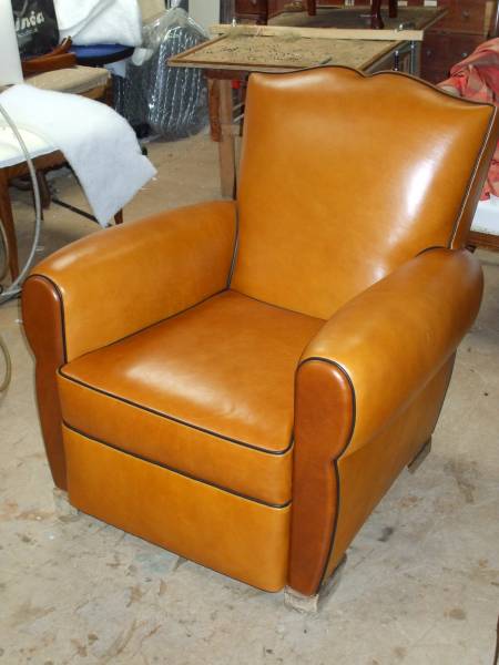 Rénovation des anciens fauteuils Club