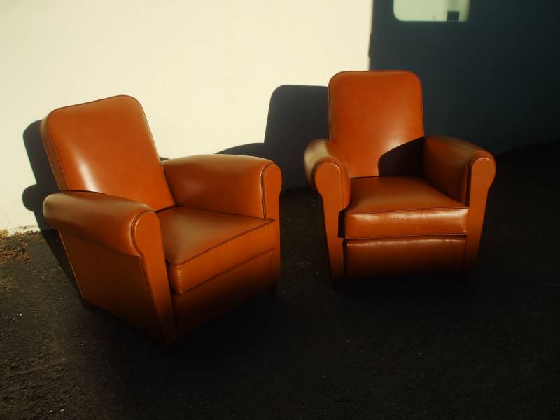 Rénovation des anciens fauteuils Club