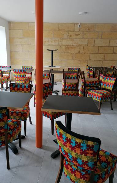 Création du mobilier pour une brasserie