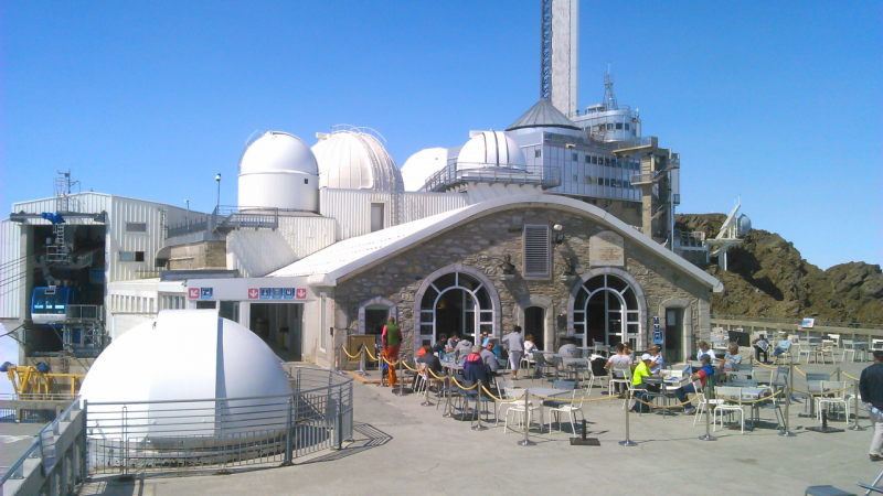 Tenture murale au Pic du Midi de Bigorre dans les Hautes Pyrénées