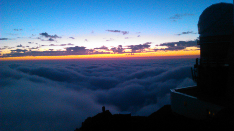 Tenture murale au Pic du Midi de Bigorre dans les Hautes Pyrénées